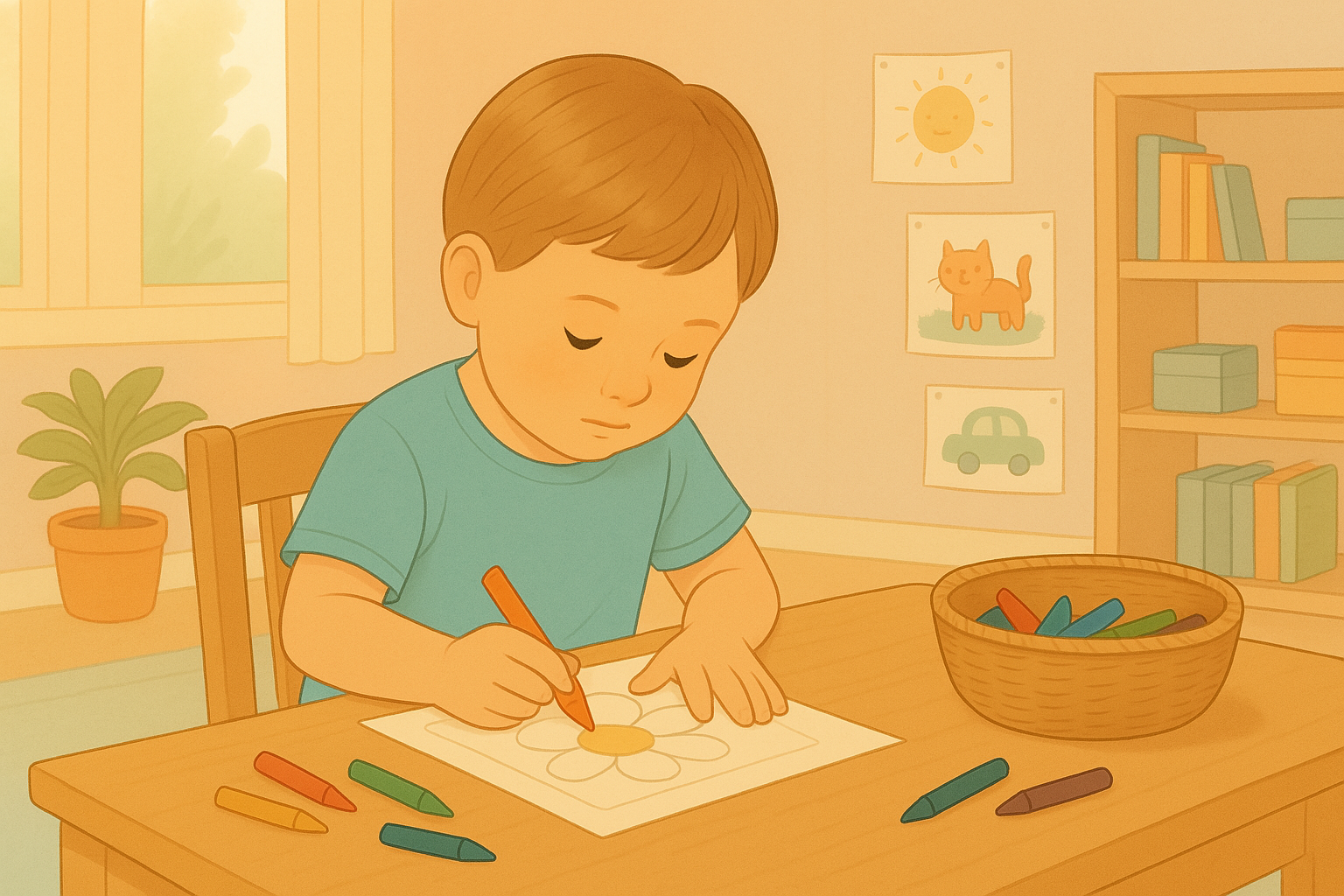 Boost Your Child’s Fine Motor Skills with Coloring
