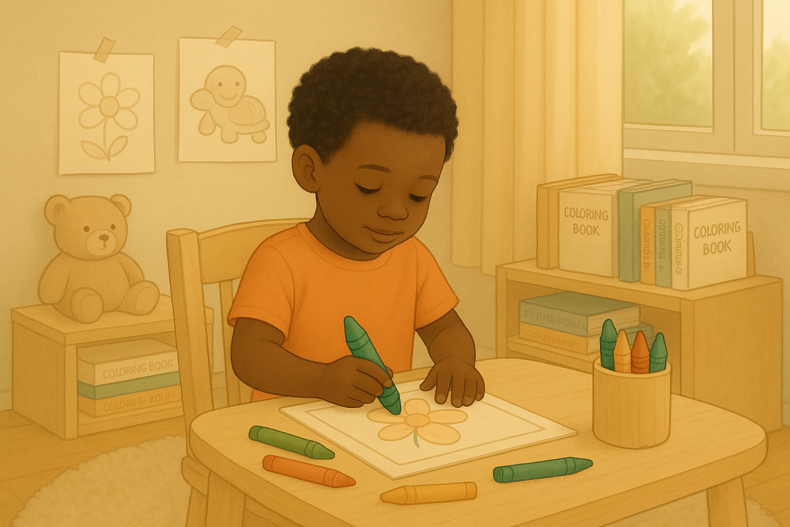 Create a Cozy Coloring Corner: Screen-Free Fun for Kids