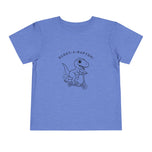 Scoot-A-Raptor Toddler Tee – Fun & Playful Dinosaur Short Sleeve Shirt