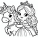 Princesses Coloring Book #2 – Printable Coloring Fun for Ages 3–5 | Coloring.kids