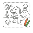 Dinosaur Coloring Pages for Kids – Best Printable Dino Coloring Pages
