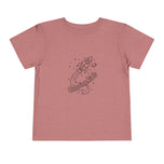 Toddler Coloring Space Tee - Fun Rocket Design for Kids