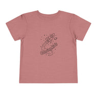 Toddler Coloring Space Tee - Fun Rocket Design for Kids