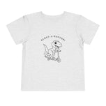 Scoot-A-Raptor Toddler Tee – Fun & Playful Dinosaur Short Sleeve Shirt