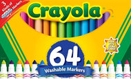 Crayola Washable Broad Line Marker Variety Box (3 Styles), 48 Ultra-Clean Washable Markers for Kids, Gel FX & Window, Coloring Supplies for Arts & Crafts