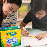 Crayola Ultra-Clean Washable Markers, 12 Count