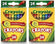 Crayola 24 Count Box of Crayons Non-Toxic Color Coloring School Supplies (2 Packs)