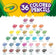 Crayola Colored Pencils (36ct), Kids Pencils Set, Arts & Crafts Supplies, Coloring Book Pencils, Gifts for Kids & Toddlers, Ages 3+