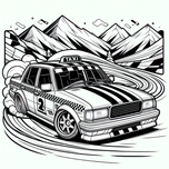 Cars Coloring Book #1 – Printable Coloring Book for Ages 5–8 | Coloring.kids