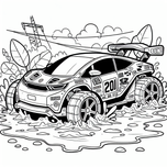 Cars Coloring Book #1 – Printable Coloring Book for Ages 5–8 | Coloring.kids