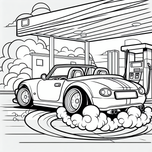 Cars Coloring Book #2 – Printable Coloring Book for Ages 5–8 | Coloring.kids