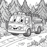Cars Coloring Book #4 – Printable Coloring Book for Ages 3–5 | Coloring.kids