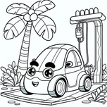 Cars Coloring Book #4 – Printable Coloring Book for Ages 3–5 | Coloring.kids