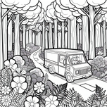 Cars Coloring Book #1 – Printable Coloring Book for Ages 3–5 | Coloring.kids