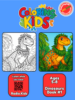 Dinosaurs Coloring Book #1 – Printable Coloring Book for Ages 5–8 | Coloring.kids