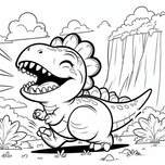 Dinosaurs Coloring Book #2 – Printable Coloring Book for Ages 3–5 | Coloring.kids