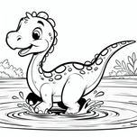 Dinosaurs Coloring Book #2 – Printable Coloring Book for Ages 3–5 | Coloring.kids