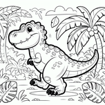 Dinosaurs Coloring Book #2 – Printable Coloring Book for Ages 3–5 | Coloring.kids