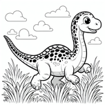 Dinosaurs Coloring Book #3 – Printable Coloring Book for Ages 3–5 | Coloring.kids