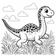 Dinosaurs Coloring Book #3 – Printable Coloring Book for Ages 3–5 | Coloring.kids