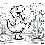 Dinosaurs Coloring Book #3 – Printable Coloring Book for Ages 3–5 | Coloring.kids