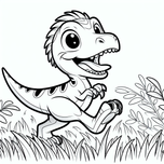 Dinosaurs Coloring Book #4 – Printable Coloring Book for Ages 3–5 | Coloring.kids