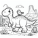Dinosaurs Coloring Book #5 – Printable Coloring Book for Ages 3–5 | Coloring.kids
