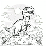 Dinosaurs Coloring Book #5 – Printable Coloring Book for Ages 3–5 | Coloring.kids