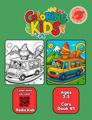 Cars Coloring Book #1 – Printable Coloring Book for Ages 3–5 | Coloring.kids