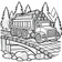 Trucks Coloring Book #2 – Printable Coloring Book for Ages 3–5 | Coloring.kids