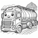 Trucks Coloring Book #2 – Printable Coloring Book for Ages 3–5 | Coloring.kids