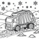 Trucks Coloring Book #2 – Printable Coloring Book for Ages 3–5 | Coloring.kids