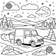 Trucks Coloring Book #3 – Printable Coloring Book for Ages 3–5 | Coloring.kids