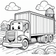Trucks Coloring Book #1 – Printable Coloring Book for Ages 3–5 | Coloring.kids