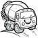 Trucks Coloring Book #1 – Printable Coloring Book for Ages 3–5 | Coloring.kids