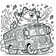 Free Coloring Page – Musical Cat Bus Adventure (Ages 5–8)  Coloring.kids