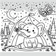 Free Coloring Page – Camping Elephant with Butterflies (Ages 3–5)  Coloring.kids