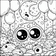 Free Balloon Monster Coloring Page – Printable for Ages 3–5 | Coloring.kids