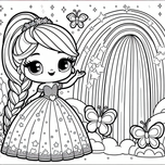 Princesses Coloring Book #1 – Printable Coloring Book for Ages 3–5 | Coloring.kids