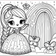 Princesses Coloring Book #1 – Printable Coloring Book for Ages 3–5 | Coloring.kids