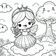 Princesses Coloring Book #2 – Printable Coloring Fun for Ages 3–5 | Coloring.kids