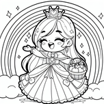 Princesses Coloring Book #2 – Printable Coloring Fun for Ages 3–5 | Coloring.kids