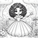 Princesses Coloring Book #6 – Printable Coloring Book for Ages 3–5 | Coloring.kids