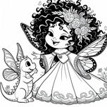 Princesses Coloring Book #6 – Printable Coloring Book for Ages 3–5 | Coloring.kids