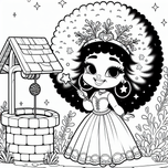 Princesses Coloring Book #6 – Printable Coloring Book for Ages 3–5 | Coloring.kids